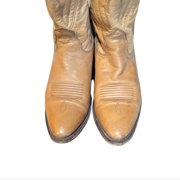 Nocona Western Boots 6.5 84322 Soft Leather Cowboy Rodeo - Picture 2 of 8